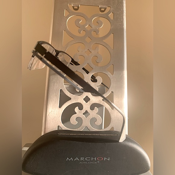 MARCHON AIRLOCK TITANIUM GLASSES #530/Col 100/ 50-18- UNISEX